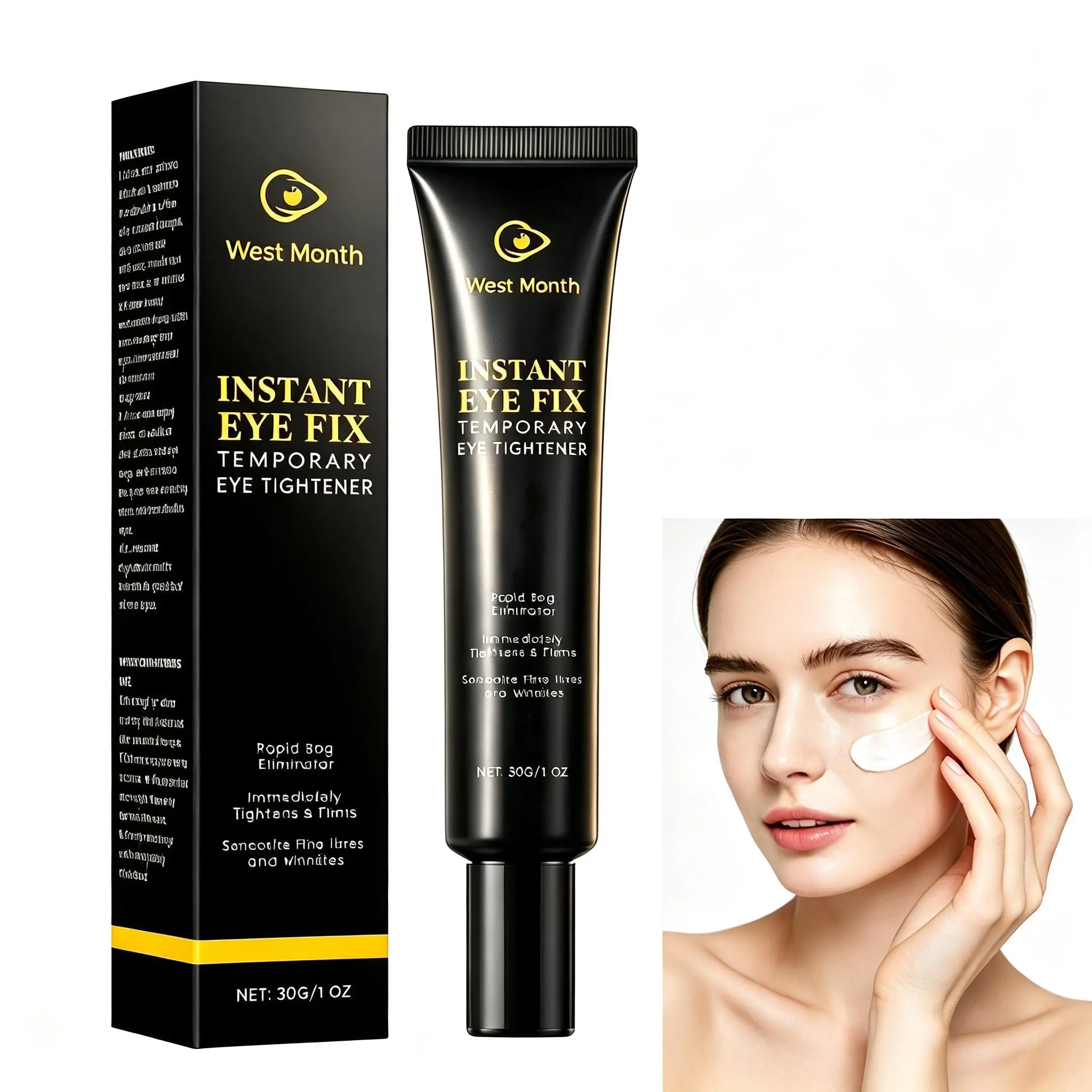 Instant Firm Eye Tightening Cream - Under Eye Care, Anti Wrinkle Treatments, Temporary Puffiness & Bag Removal, 30g for Men and Women, Anti Wrinkle Eye Treatments