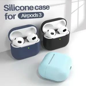 AirPod 3 Silicone Case - Protective Cover for Apple Wireless Earbuds