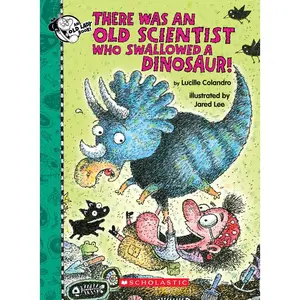 USED Book - There Was an Old Scientist Who Swallowed a Dinosaur! by Colandro, Lucille (Hardcover) - english