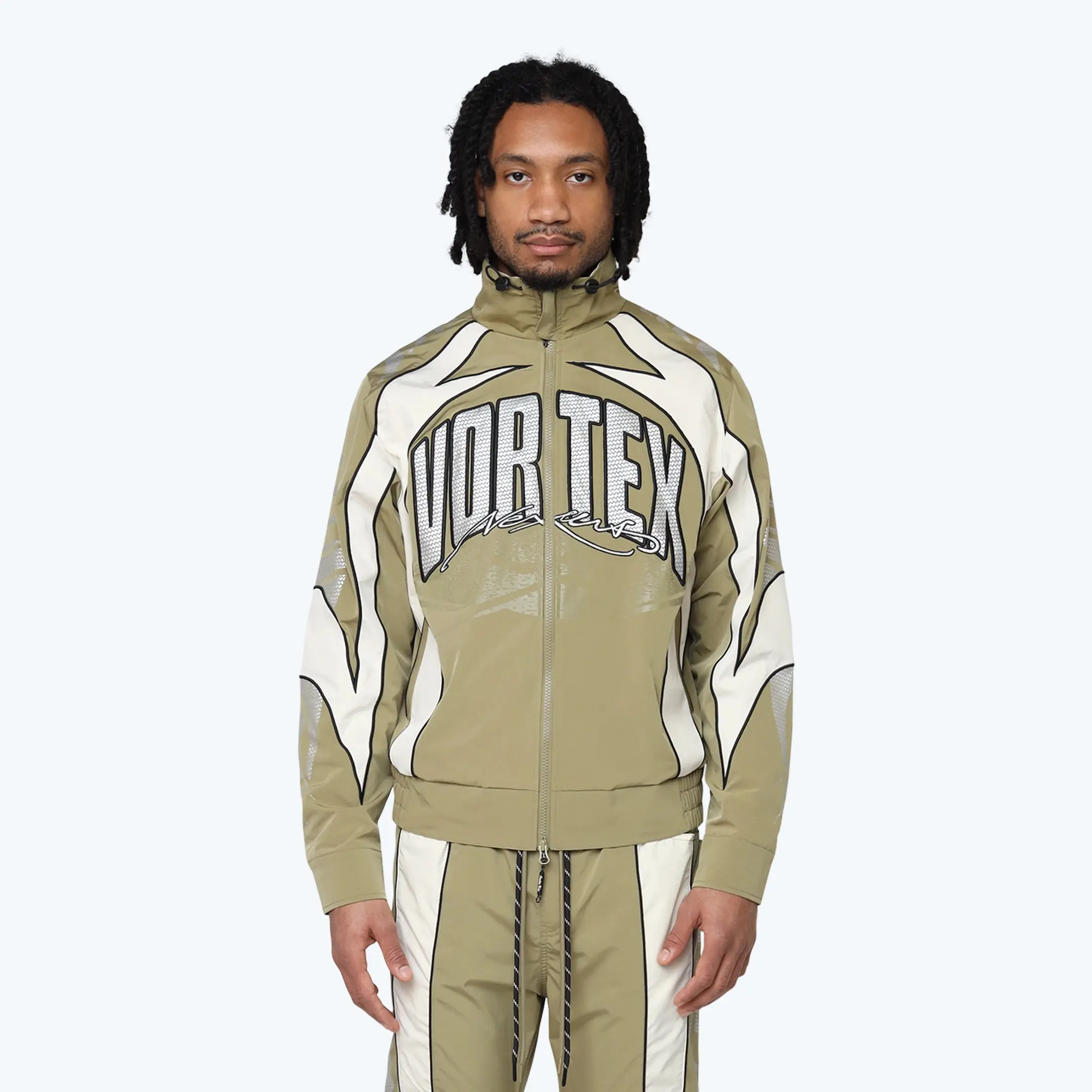 Vortex Windbreaker Jacket - Dried Herb