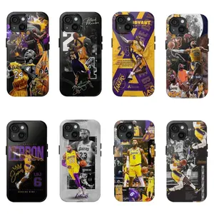 Kobe Bryant Themed Basketball Sport Phone Cases for iPhone 12/13/14/15/16/17 Pro Max, Pro Plus, 17 Air - Stylish Gift for Him/Her