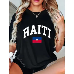 Haiti Haïti Flag T-Shirt