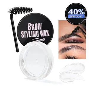 Long Lasting Quick Drying Clear Eyebrow Paste, Eyebrow Wax，Waterproof Eyebrow Setting Gel, Eyebrow Makeup Gel for Women, Eye Makeup Product,  Valentine's Day Gift
