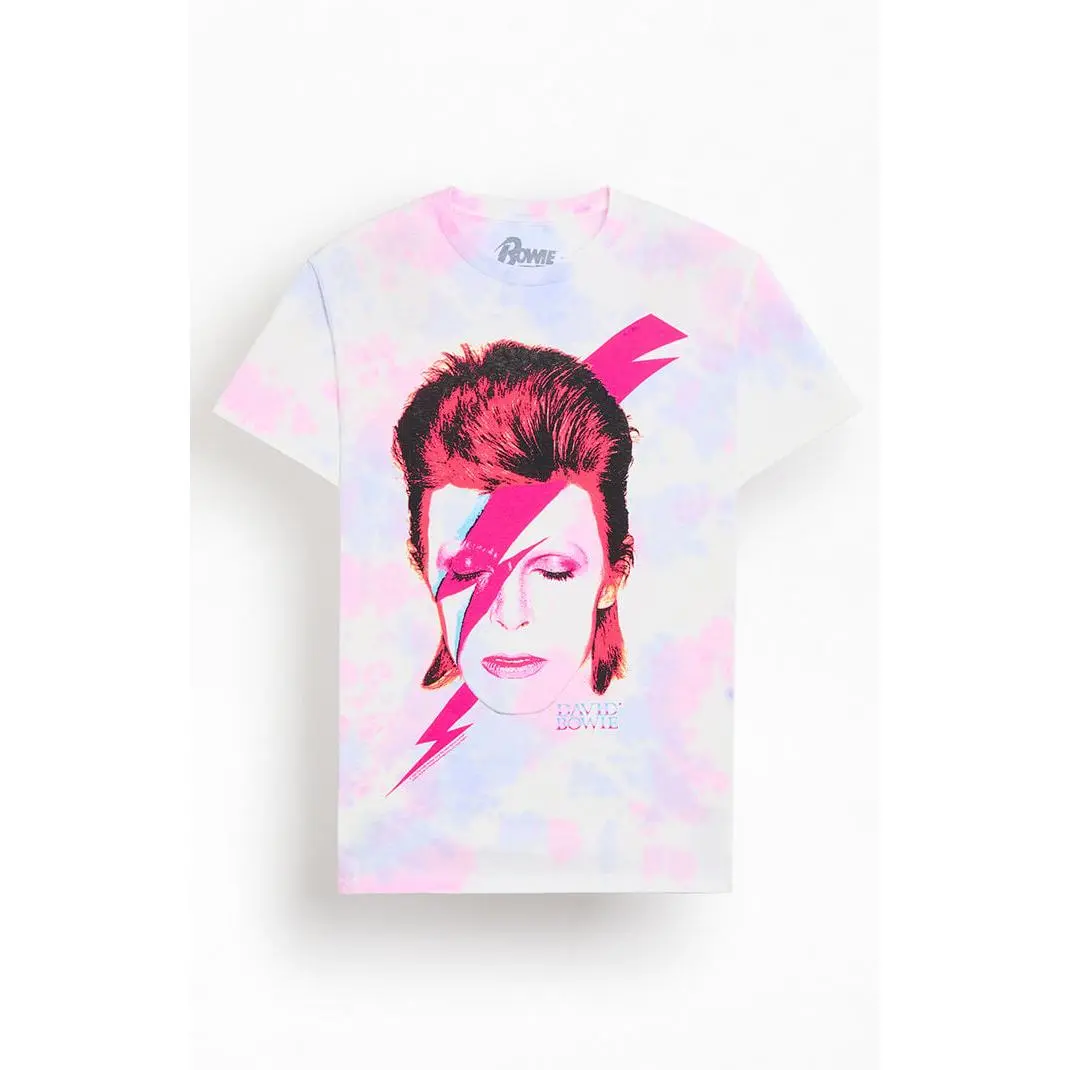 PacSun Men's Bowie Tie Dye T-Shirt - Multicolor