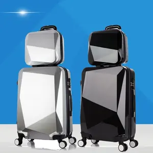 Carry luggage Three-piece Diamond Pattern Swivel Wheels Luggage Luxury Travel Trolley luggage sets carrybag luggage suitcase Durable