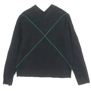 Pre-owned Bottega Veneta Cotton Small Leather Goods Wool Sweater