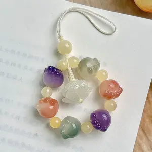 Bodhi cat's paw natural Bodhi carved beads