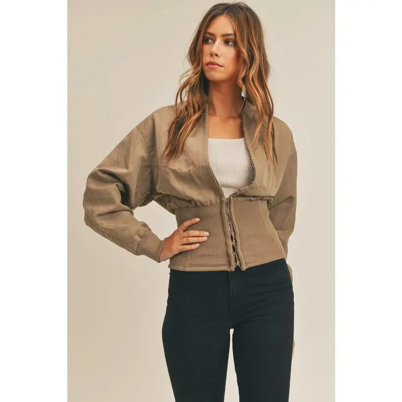 MABLE Long Sleeve Two Way Jacket