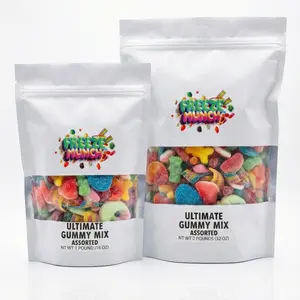 Ultimate Gummy Candy Mix Pick N Mix Gummy - 150+ Varieties Sweet and Sour Gummies Snack Chewy Treat for Gummy Lovers
