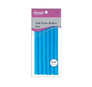 Annie Soft Twist Rollers 6pcs - 9/16in Dia
