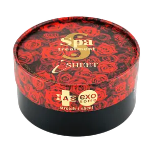 SPA TREATMENT HAS Hyaluronic Acid Moisturizing Firming Radiant Eye Sheet Mask, EXO Red, 60 Sheets