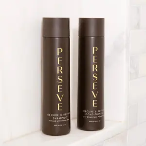 Perseve Hair Recure & Revive Shampoo and Conditioner Set, Sulfate & Silicone Free