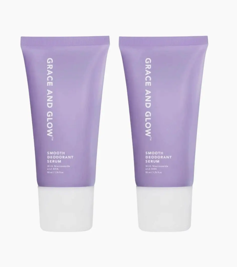Grace and Glow Bright & Smooth Deodorant Serum with Niacinamide & AHA Body Care Scent