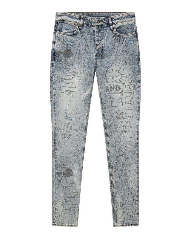KSUBI VAN WINKLE BUNKER BLUE NOIZE JEANS