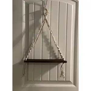 Sidon Macrame Hanging Shelf