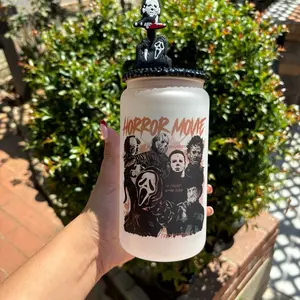 Horror Movie Glass Can custom glass