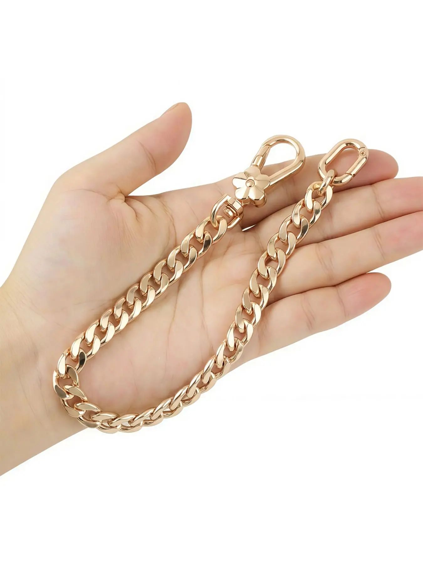 Women's Key Chain, Anti-Lost Wallet Chains, Long Jean Pocket Chain with Keyring for Jeans, Women Keychain Charms, Cute Keychains, Key Accessories