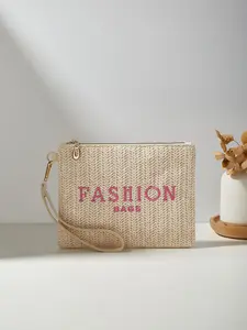 Summer Casual Woven Handbag, Makeup Bag, Wallet, Stylish and Durable, Perfect for Everyday Use, Trendy Accessory for Women