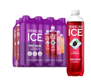 Sparkling Ice Purple Variety Pack, Flavored Sparkling Water, 17 fl oz, 12 count