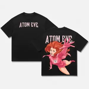 Atom Eve Invincible Graphic T-Shirt | Pink Female Superhero Comic Merch | Cute Streetwear Unisex Tee