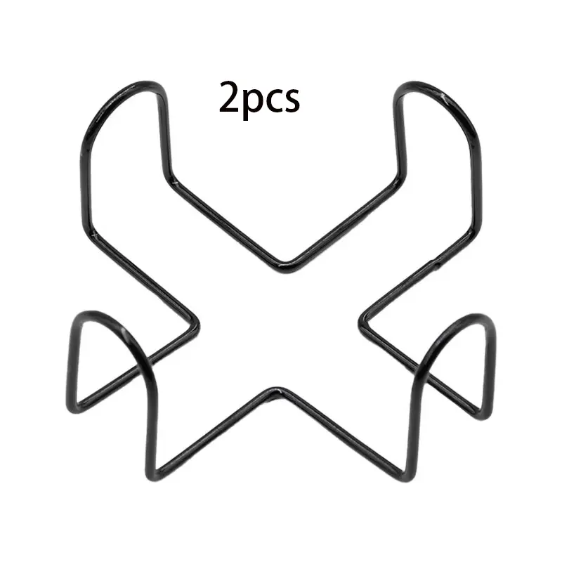 2pcs Stylish Metal Coaster Holder Rack for Round and Square Coasters, Multifunctional Organizer and Home Decor, Bathroom Counter Organizer, Ideal Bath Storage Solution