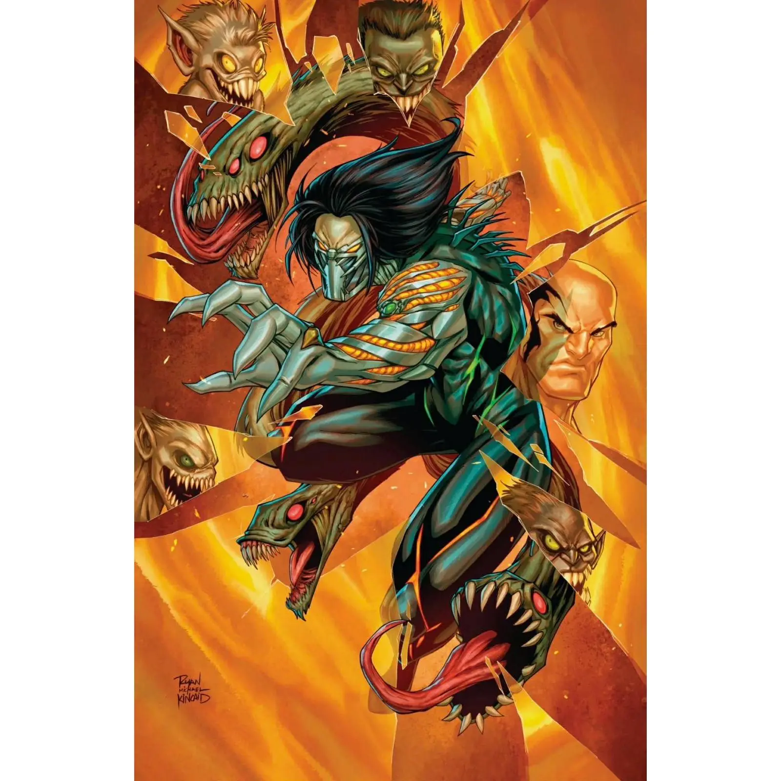 [FOIL] The Darkness #1 World Exclusive Comicbook, Ryan Kincaid Virgin Variant, Vibrant Cartoon Design (01/2026)