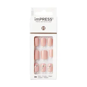 KISS imPRESS Nails -  Crystal Blossom