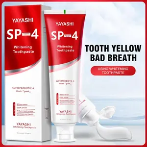 2PCS Sp-4 Toothpaste,Sp-4 Toothpaste Fresh Breath Toothpaste(Red),Sp-4 Stain Removal Fresh Breath Teeth Deep Clean Toothpaste