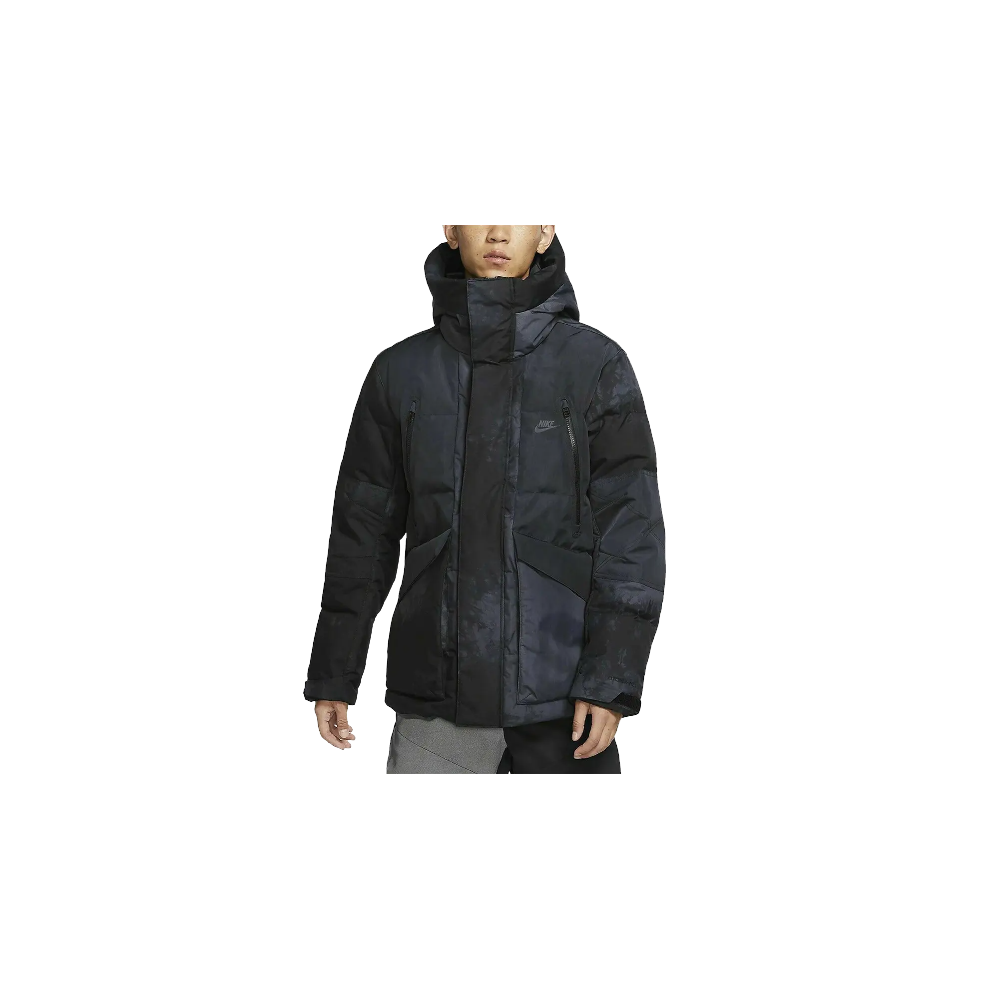 Sportswear Storm-fit City Series Hooded Jacket "Black / Dark Smoke Grey" DD8287 010