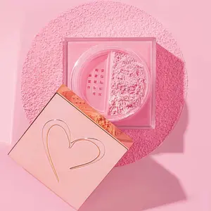 Pink Cloud - Pink loose SETTING POWDER Makeup Matte Color Cosmetic