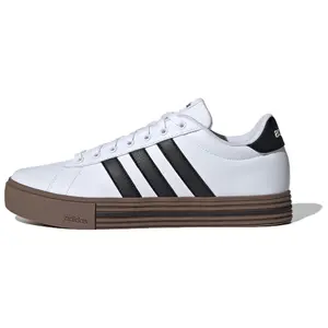 Adidas Daily 4.0 Low-Top Casual Walking Trainer Footwear for Men - Women's Flats with Rubber Sole, House White & Black Trending Official Maison Mihara Shoes