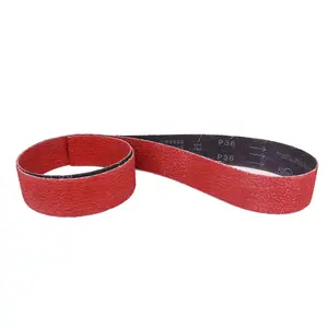 Combat Abrasives | 2" x 72" Ceramic Sanding Belts, 3 PACK – Premium Ceramic Shredder Belts for Knife Making, Metal Grinding & Stock Removal