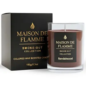 Maison De Flamme Sandalwood Scented Candle (150g / 5.3 oz)
