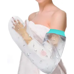 Waterproof Cast Covers for Shower Arm Cast Covers for Shower Adult, Reusable Cast Shower Cover Arm, Soft Comfortable Cast Protector for Bandages, Dressings