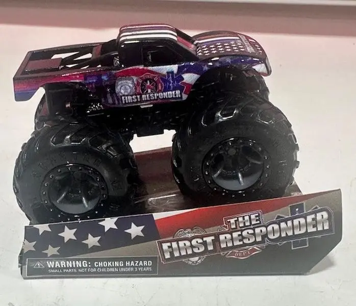 First Responder Monster Truck Toy – 1:64 Die-Cast Collectible Truck for Kids & Collectors by Wilson Extreme Sports