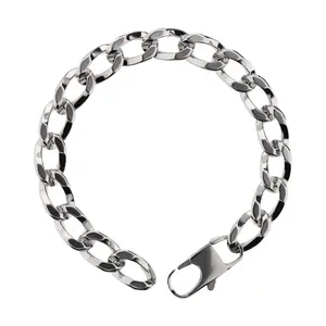 Steel By Design Men's Curb Link Bracelet