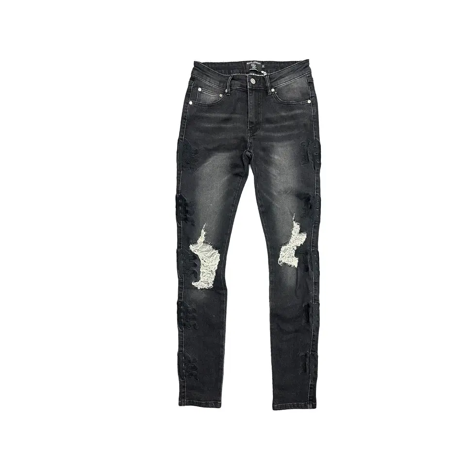 ‘Midnight’ Monogram denim