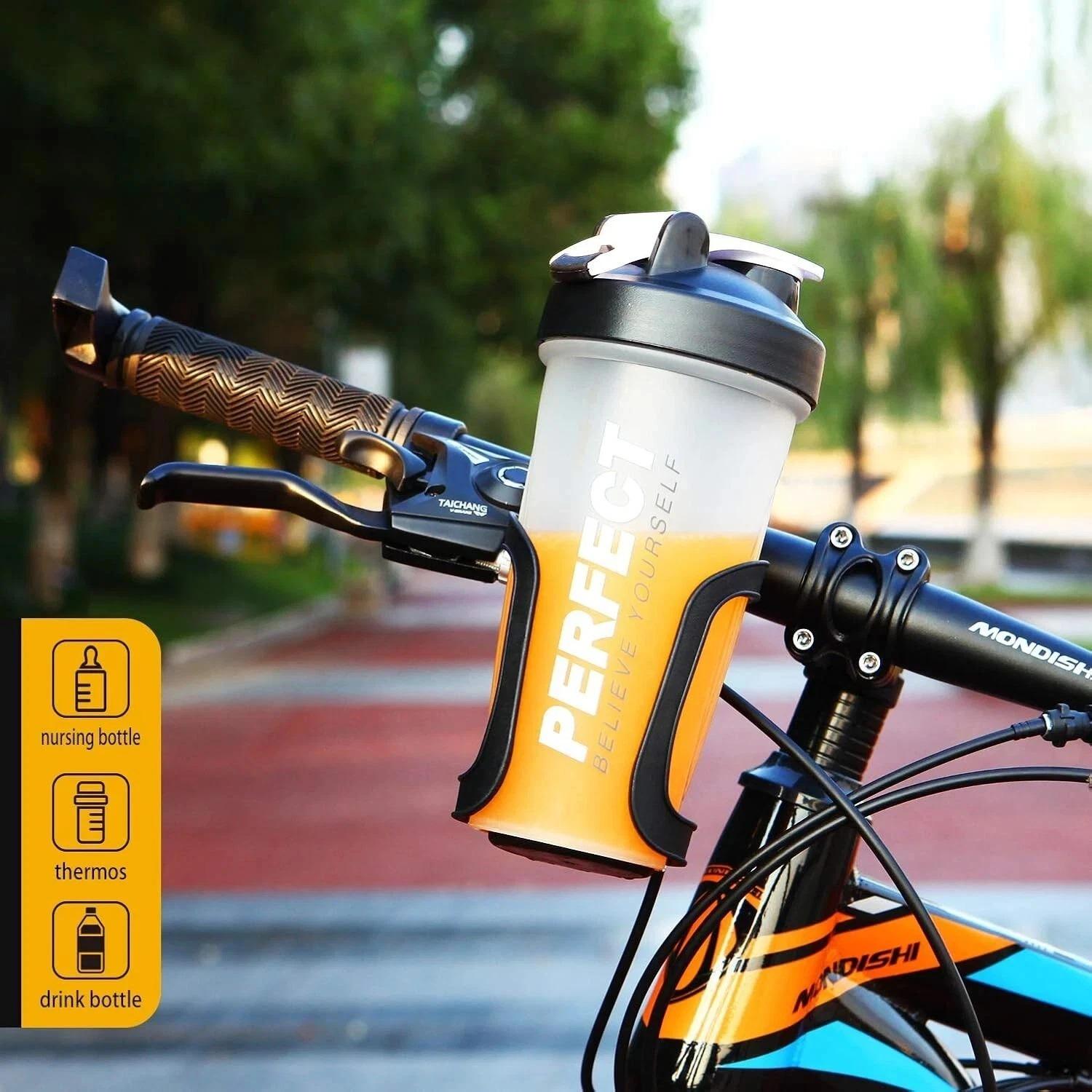 Bike Bicycle Cup Holder, Water Bottle Holders, Universal 360 Degrees Rotation Cup Holder for Bicycle, , Scooter, Walker, , Bottle Holders for Adults