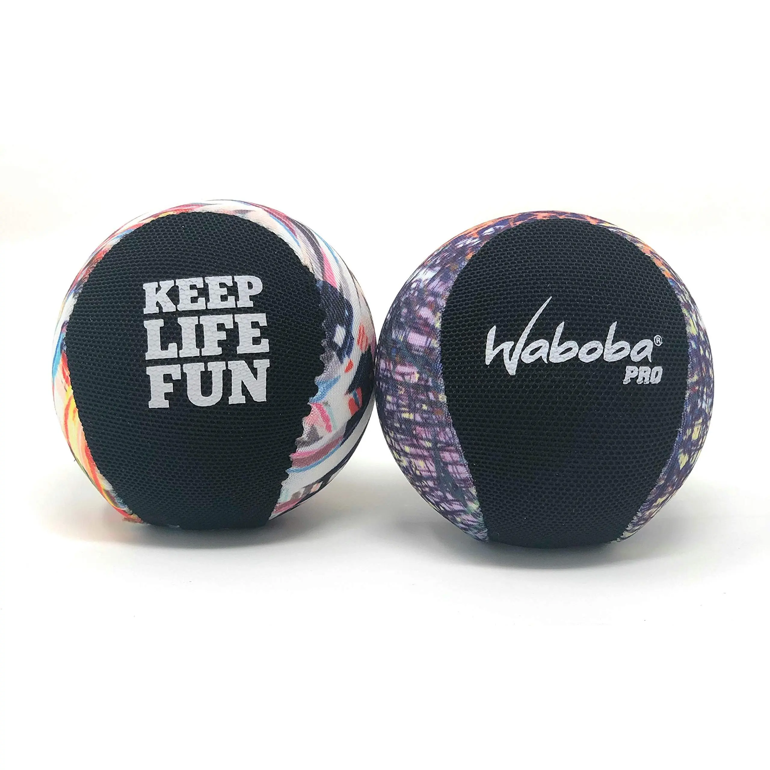 Waboba Ball Pro Water Bouncing Balls Pool Toys Set |2 Pack Bundle | Perfect Lake Toy & Swimming Pool Balls| Great Summer Gift for Kids | Outdoor Water Bounce Skipping Pool Balls | Beach Water Ball