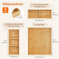 5 PCS - Bamboo