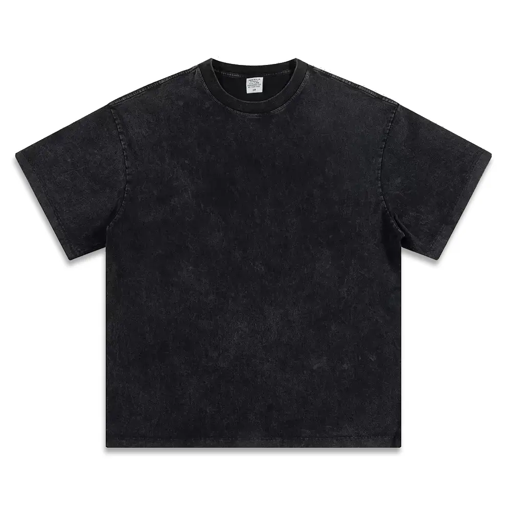 1/3 Pack Oversize T-Shirt, 8.5oz Max Heavyweight Unisex Gym Vintage T Shirts, Cotton Workout Acid Wash Baggy Tees