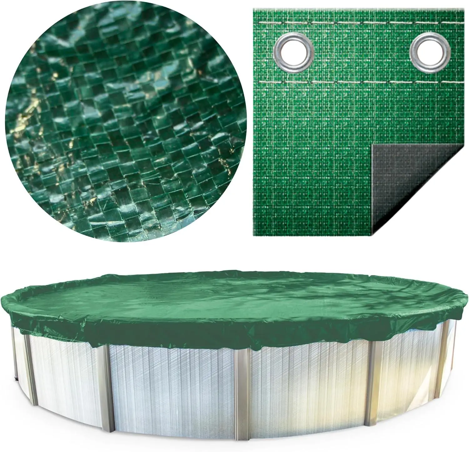 Swimline Hydrotools Supreme Guard Winter Cover for 24' Above Ground Round Pools