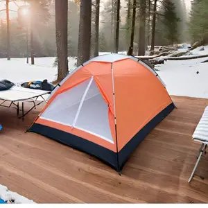 2 Person Camping Tent With Rain Fly And Carrying Bag - Lightweight Outdoor Tent For Backpacking, Hiking, Or Beach Use By Wakeman Outdoors