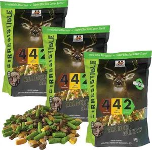 Herron Outdoors Inc Apple 4-4-2 (3 pack) Deer Feral Hog Game Feed Attractant