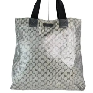 Pre-owned GUCCI Coated Tote Bags GG Logo Supreme Canvas Tote Bag