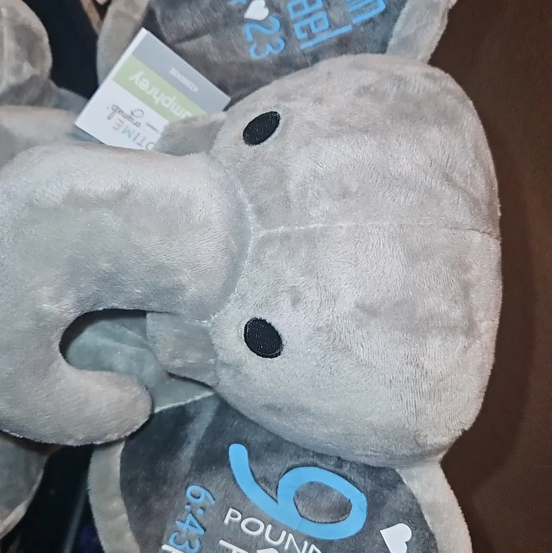 Baby announcement Elephant