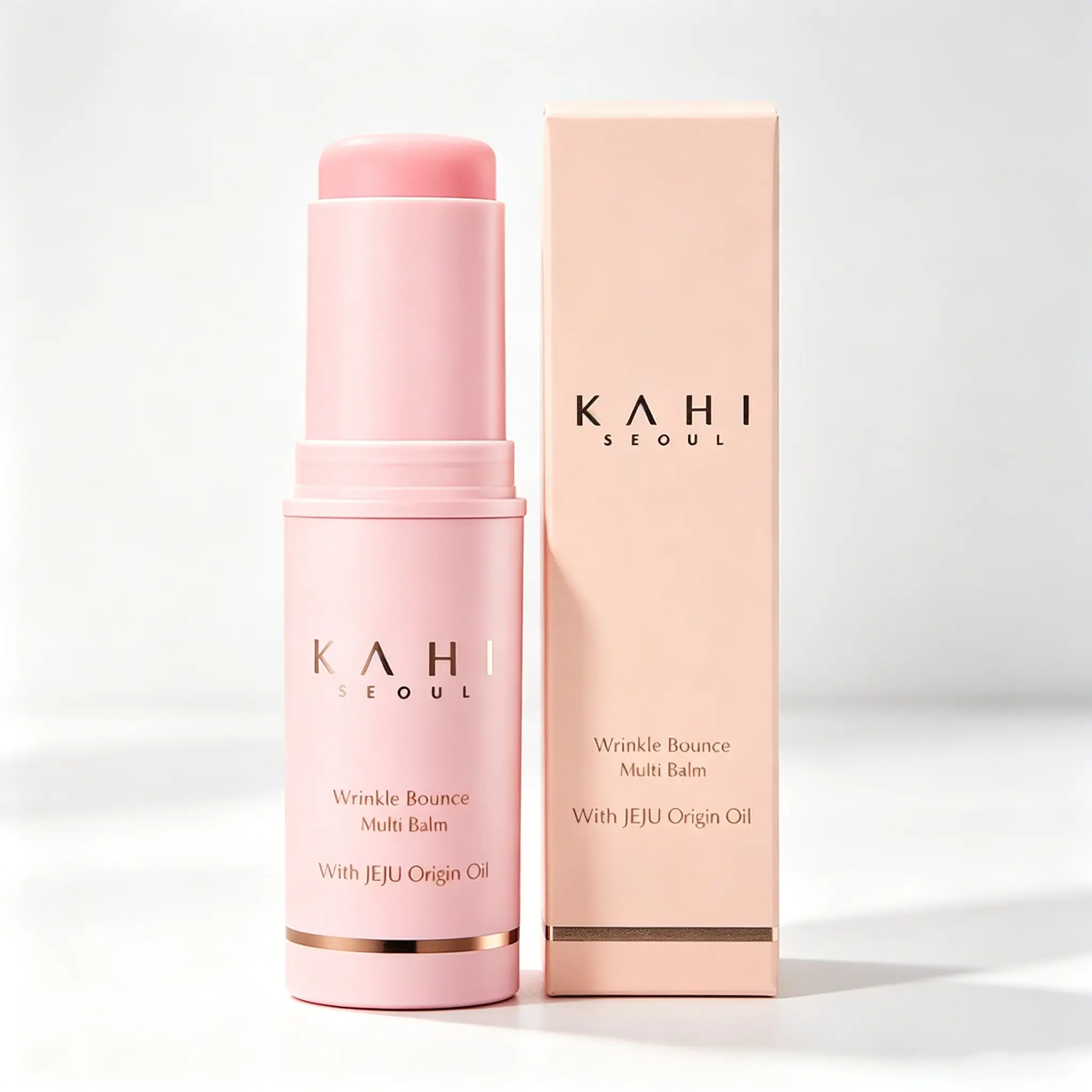 KAHI Wrinkle Bounce Multi Balm Stick 0.32oz, Multi-Functional Hydrating Moisturizer, Works for Lips, Eyes, Neck, Makeup Base & Instant Hydrating Mist Touch-Ups