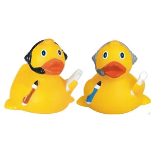 Headset Rubber Duck Toy