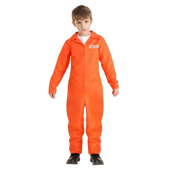 Kid's Prison Jumpsuit