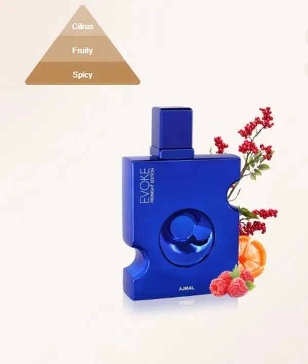 Evoke Midnight Edition Eau De Perfume 90ML for Men